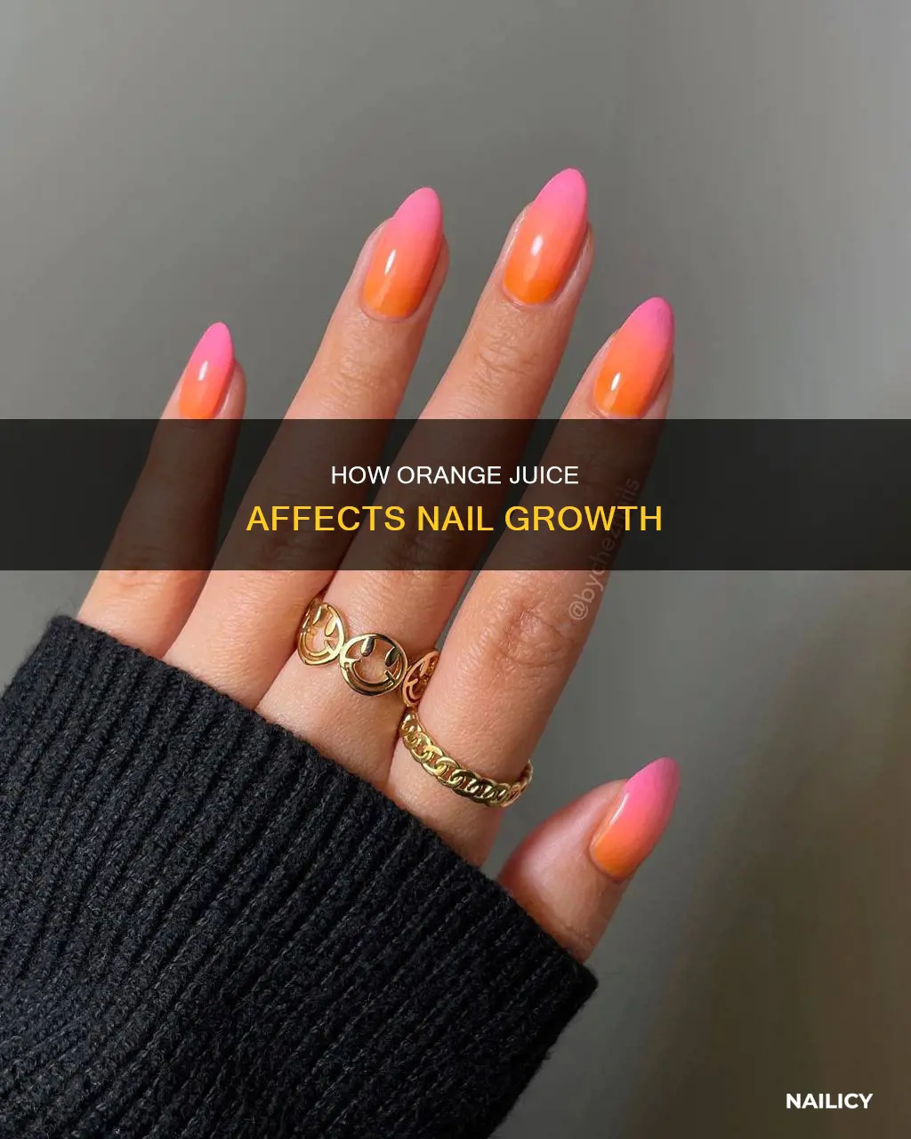 does orange juice grow your nails