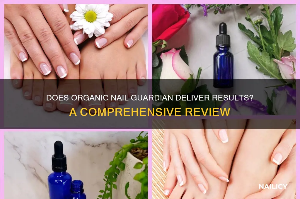 does organica nail guardian work