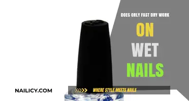 Does Orly Fast Dry Really Work on Wet Nails?