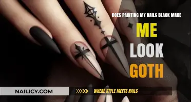 Black Nails: Goth or Just a Style Choice?