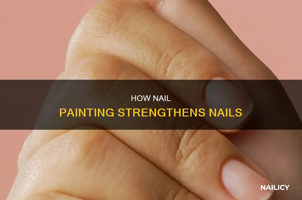 does painting nails make them stronger