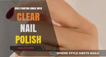 Clear Nail Polish on Rings: A Durable Solution or Temporary Fix?
