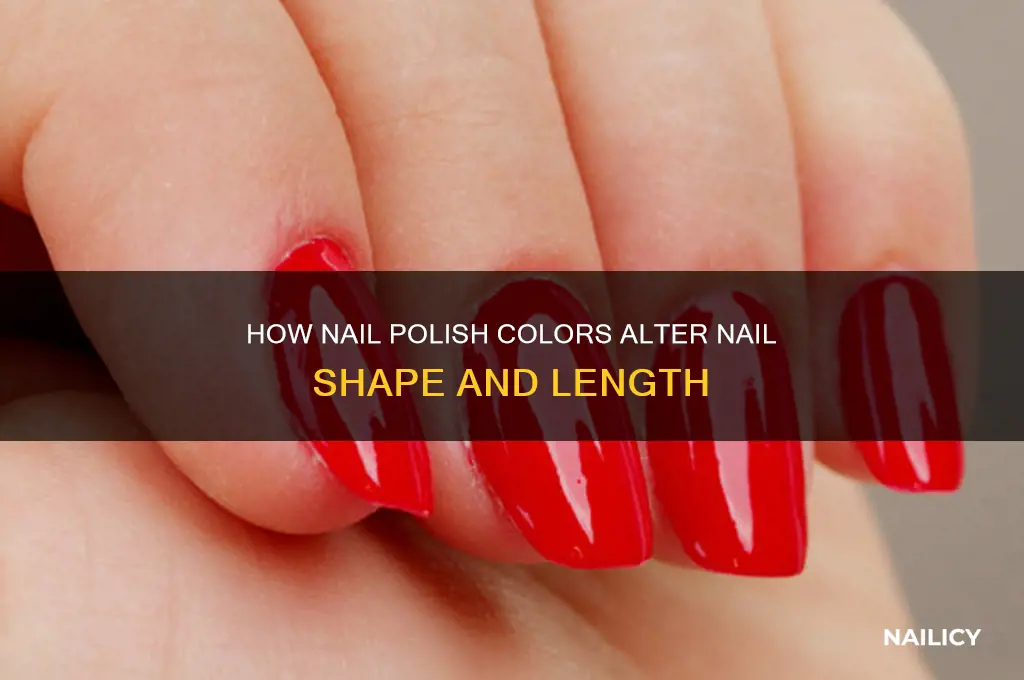 does painting your nails make them look shorter