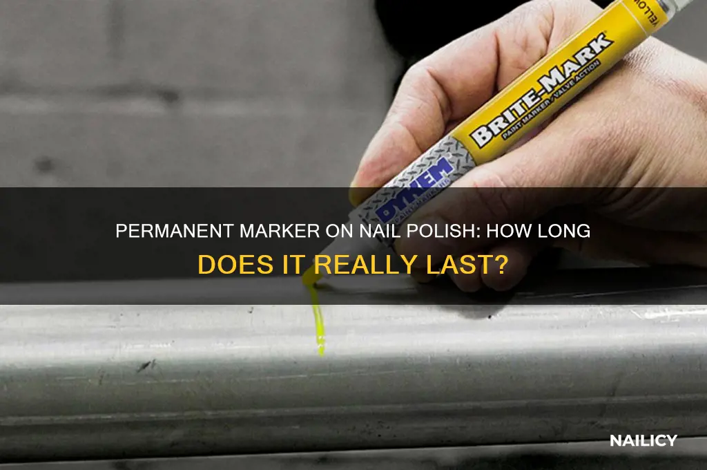 does permament marker last on nail polish
