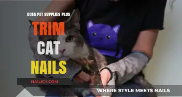 Pet Supplies Plus: Cat Nail Trimming Services