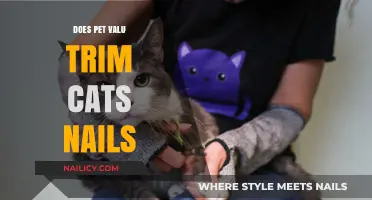 Pet Valu: Trimming Cats' Nails and Other Services