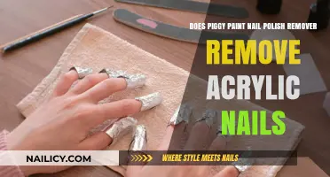Removing Acrylic Nails with Piggy Paint Nail Polish Remover?