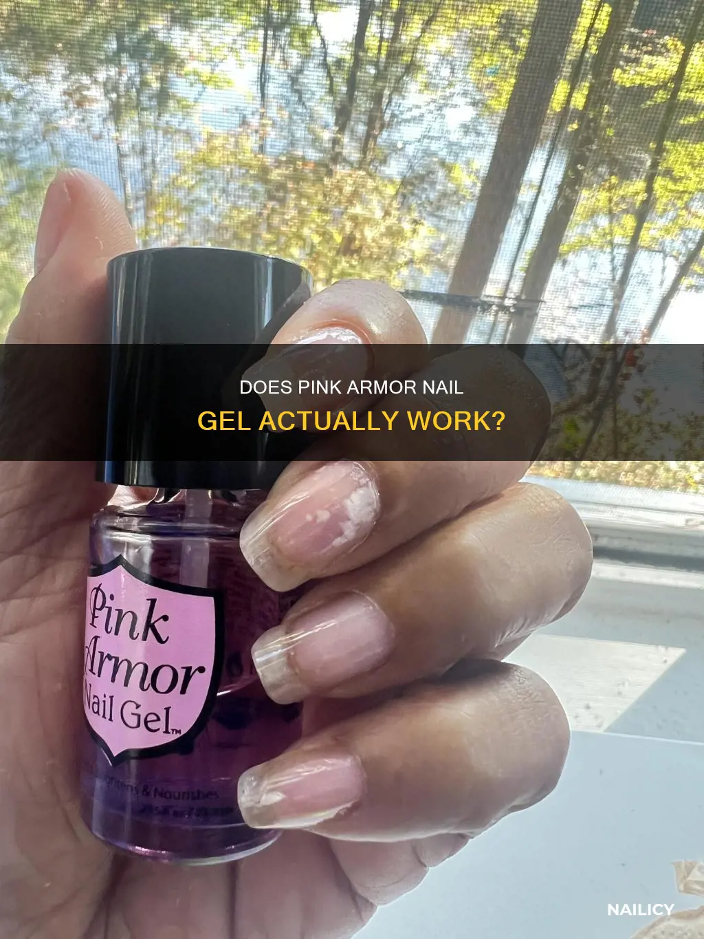 does pink armor nail gel really work