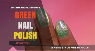 Pink and Green Nail Polish: A Stylish Match or Clash?