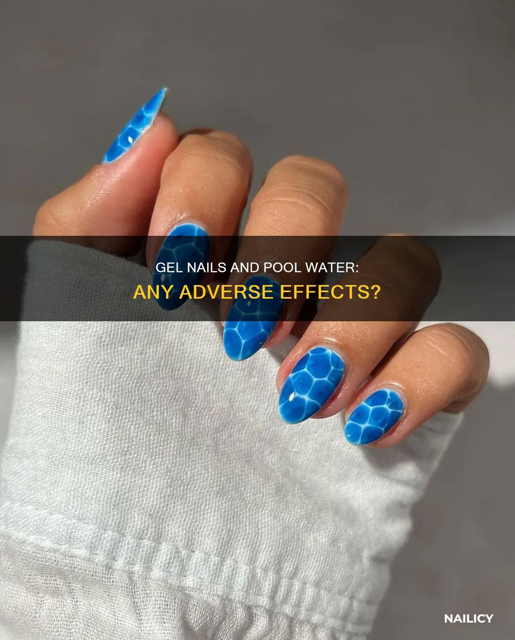does pool water affect gel nails