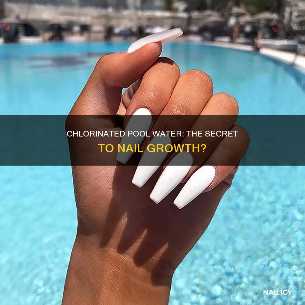 does pool water make your nails grow