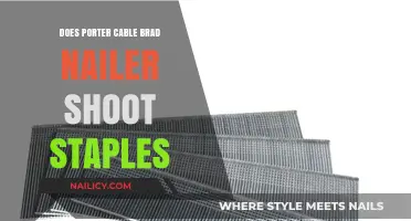 Can Porter Cable Brad Nailer Shoot Staples? A Detailed Guide