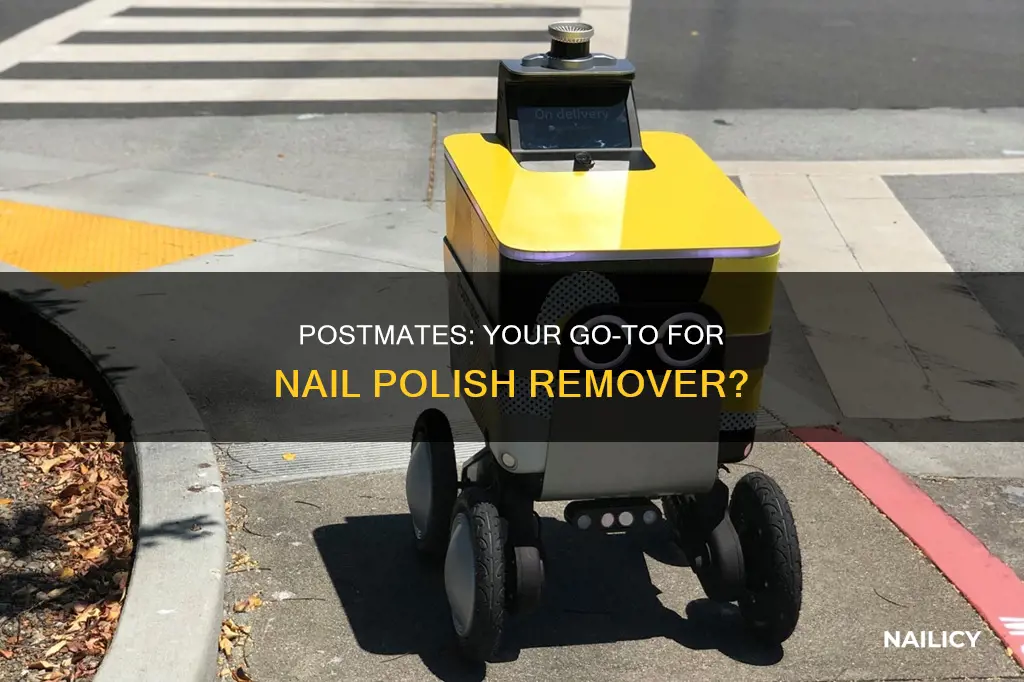 does postmates deliver nail polish remover