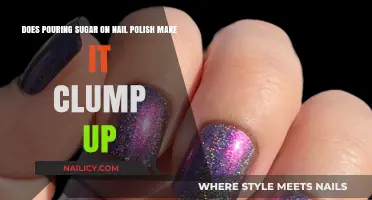 Does Sugar Cause Nail Polish to Clump? The Sweet Truth Revealed