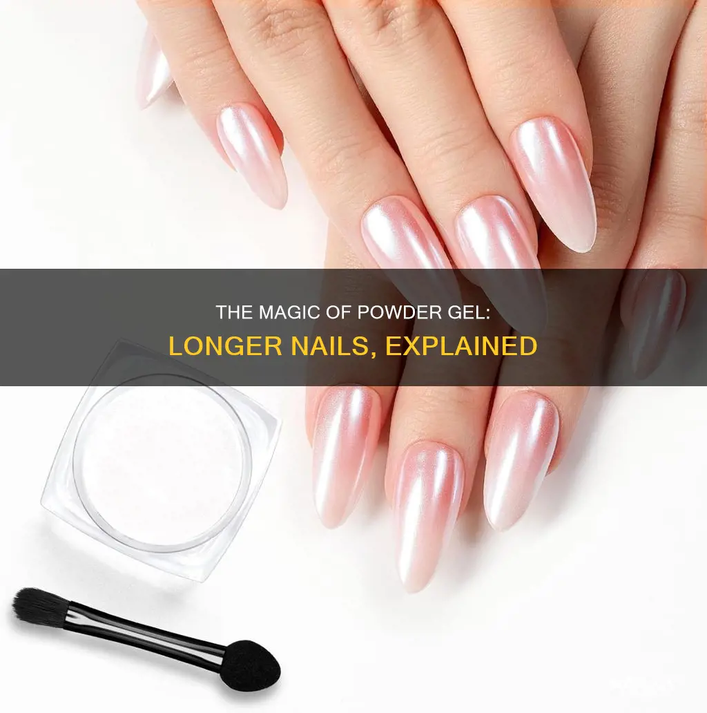 does powder gel make your nails longer