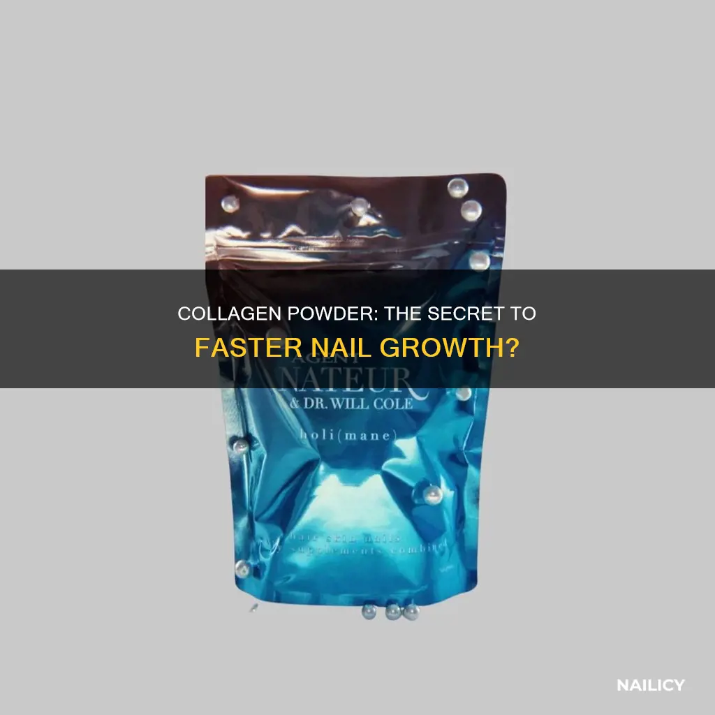 does powdered collagen make nails grow faster