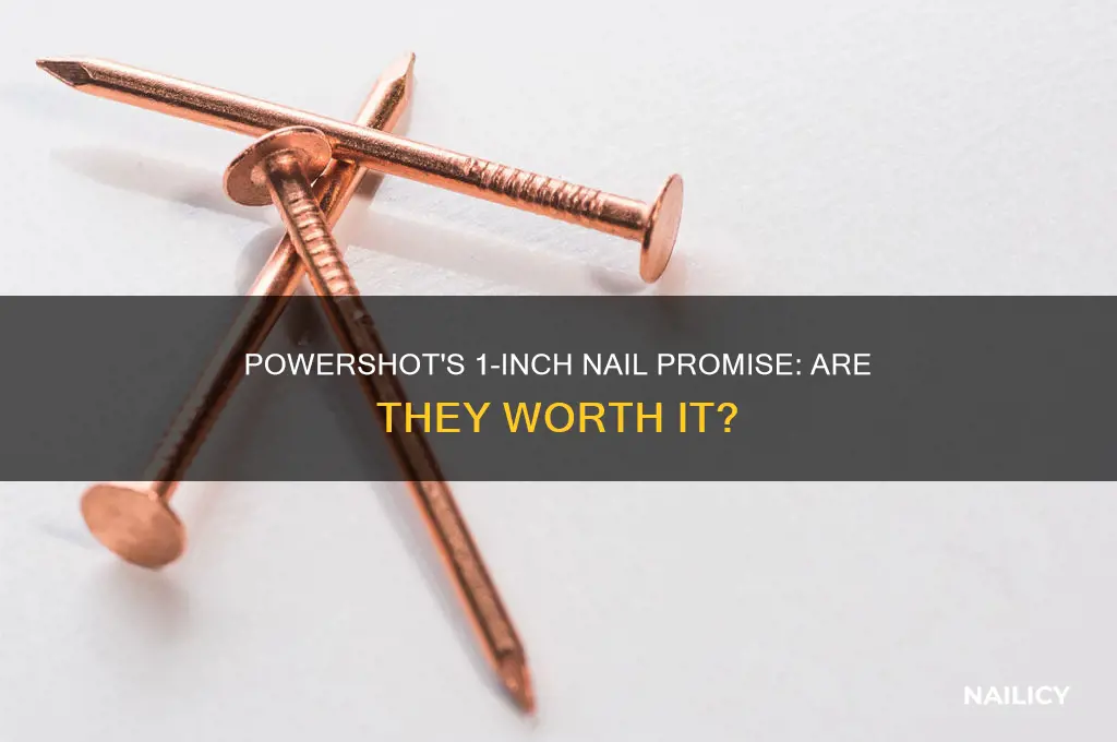 does powershot make 1 nails