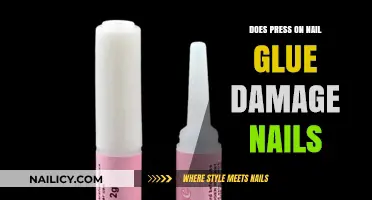 Does Press-On Nail Glue Harm Your Natural Nails? Find Out!