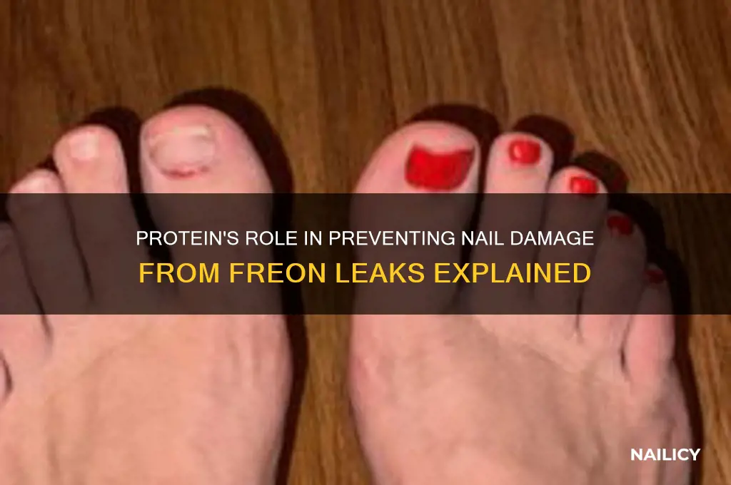does protein keep your nails freon leaking