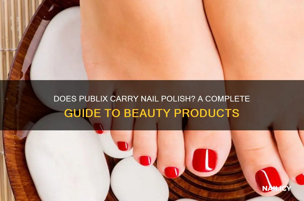 does publix cary nail polish