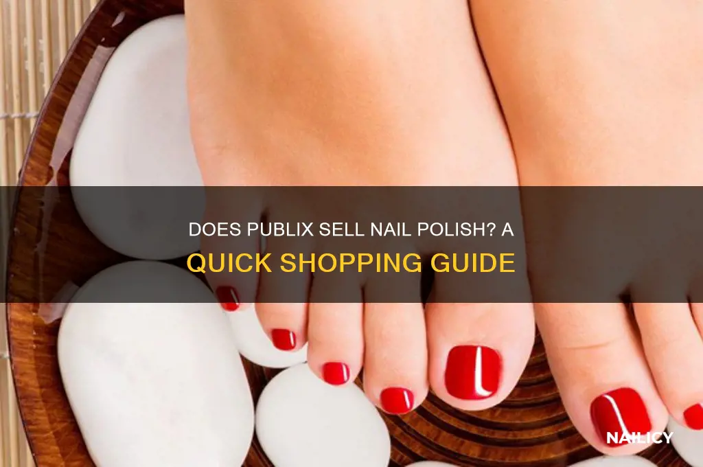 does publix have nail polish