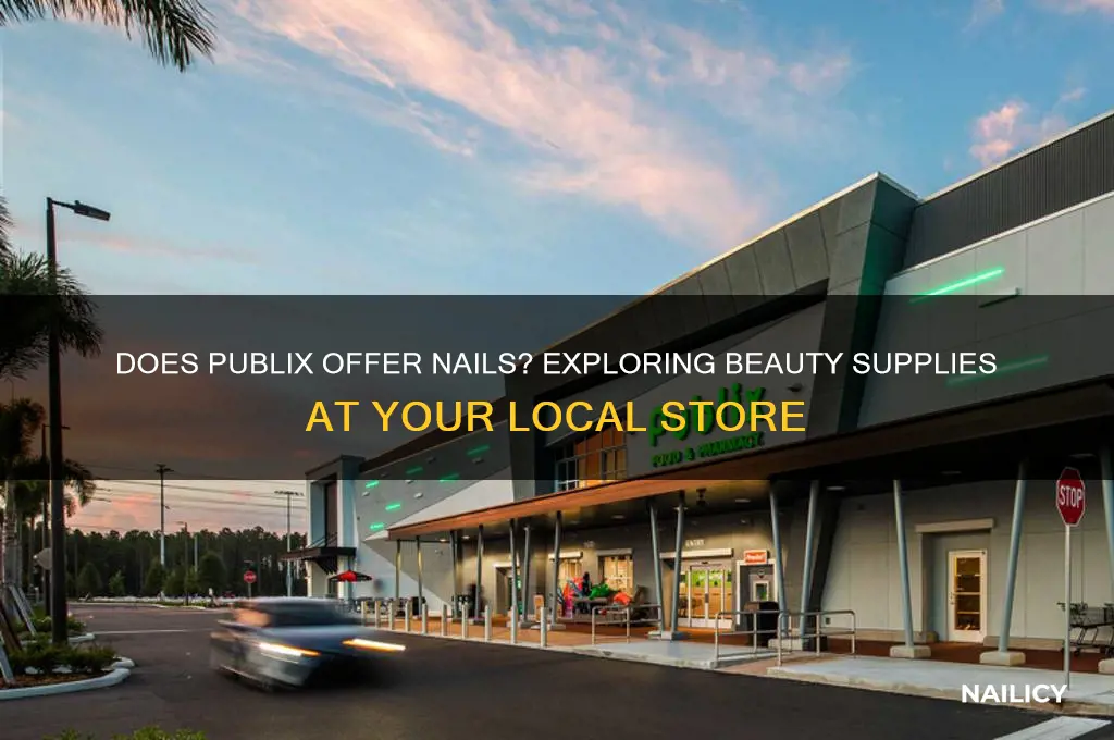 does publix have nails