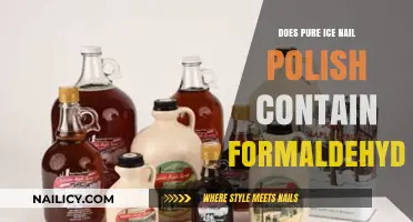 Pure Ice Nail Polish: Formaldehyde-Free Formula or Hidden Ingredient?