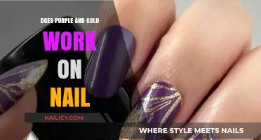 Purple and Gold Nail Art: A Royal Combo or Fashion Faux Pas?