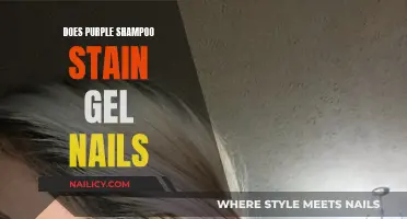Purple Shampoo's Effect on Gel Nails: Stain or Safe?