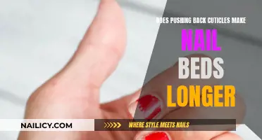 Pushing Back Cuticles: Longer Nail Beds?