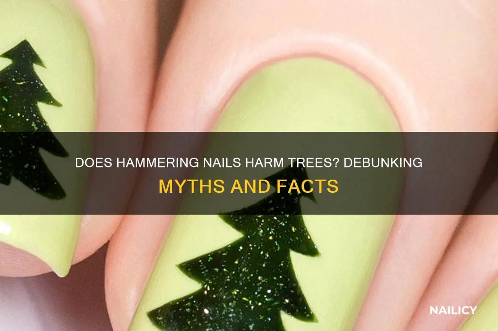 does putting a nail in tree kill it