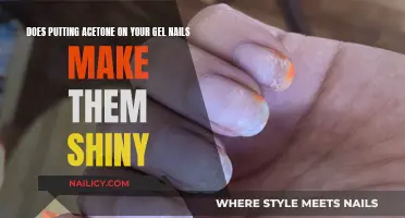 Acetone on Gel Nails: A Shiny Finish?