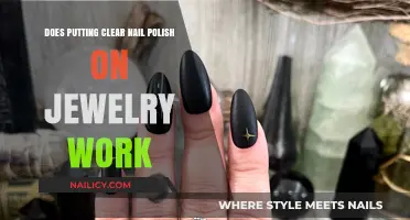 Clear Nail Polish on Jewelry: Effective Hack or Temporary Fix?