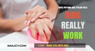 Nail Polish on Rings: Effective Hack or Temporary Fix?