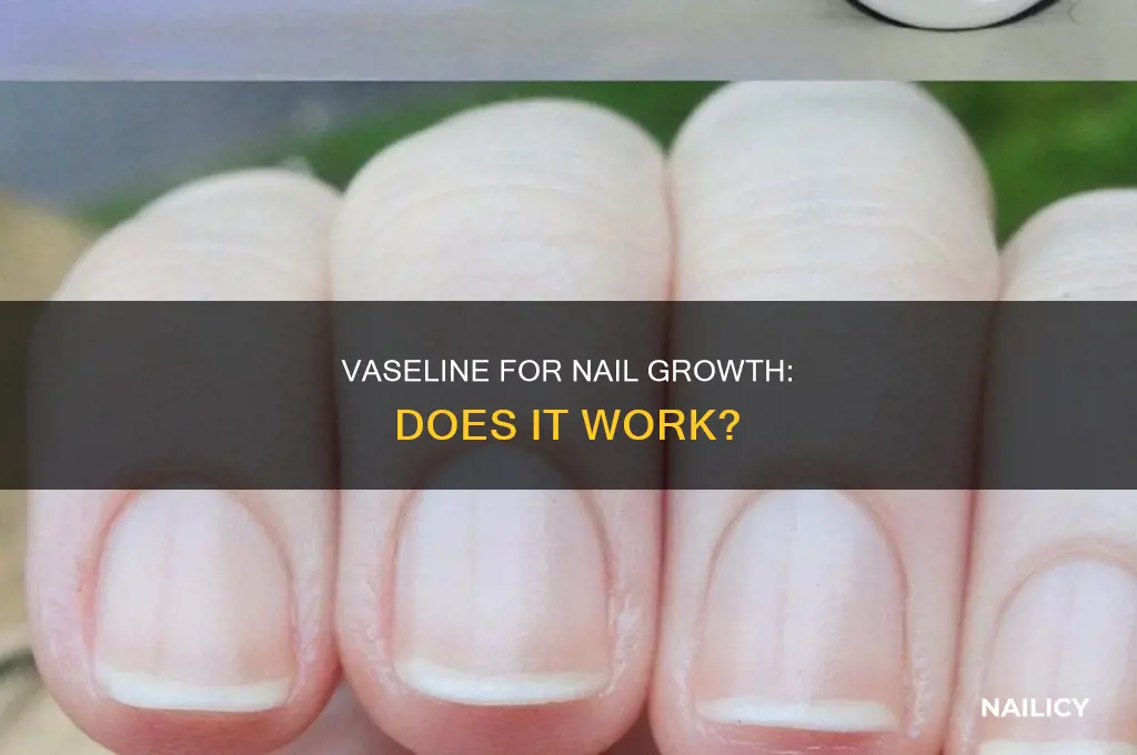 does putting vaseline on your nails make them grow