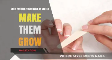 Soaking Nails: Does Water Make Them Grow?
