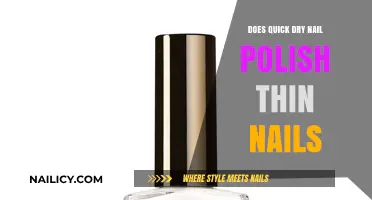 Does Quick-Dry Nail Polish Weaken or Thin Your Nails?