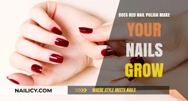 Red Nail Polish Myth: Does It Really Boost Nail Growth?