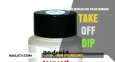 Dip Nails: Removing with Regular Polish Remover?