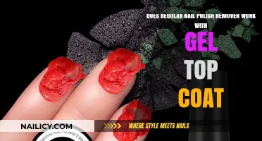 Gel Top Coat: Regular Nail Polish Remover – Does it Work?