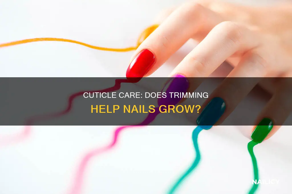 does removing cuticles help nails grow