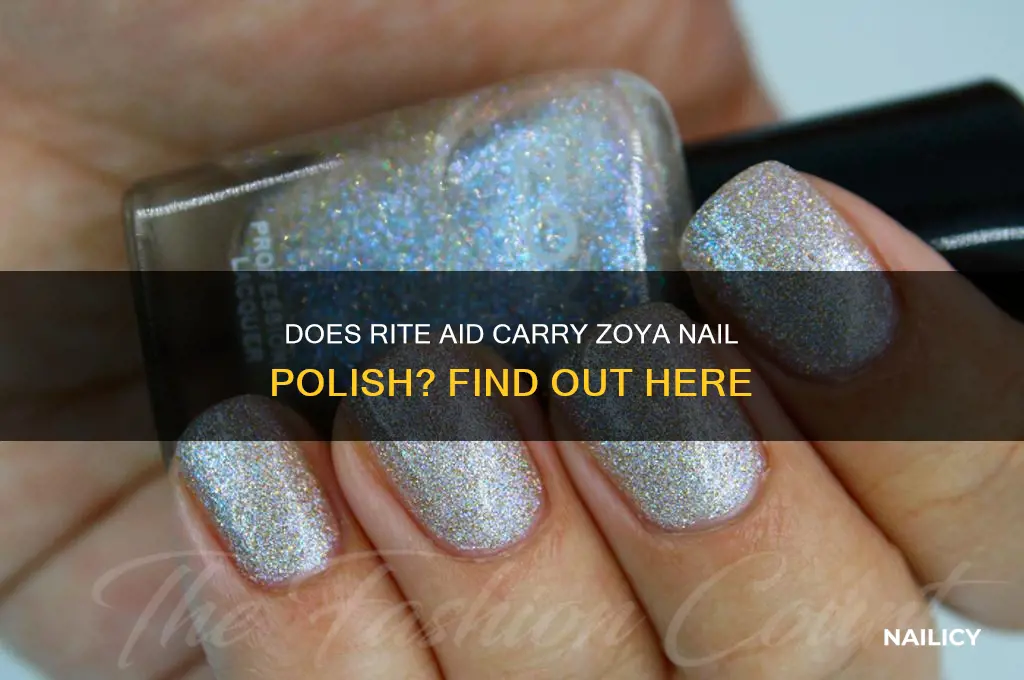 does rite aid sell zoya nail polish