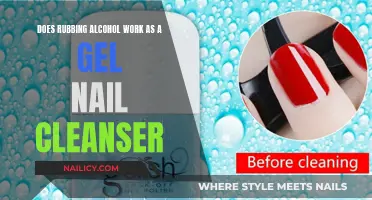Rubbing Alcohol: Effective Gel Nail Cleanser?