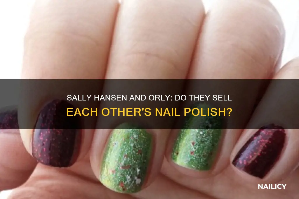 does salley hanson sell orly nail polish