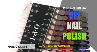 Does Sally Beauty Sell OPI Nail Polish? Find Out Here