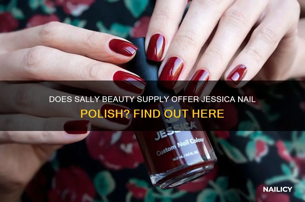 does sally beauty supply sell jessica nail polish