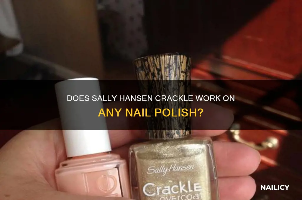does sally hansen crackle work on any nail polish