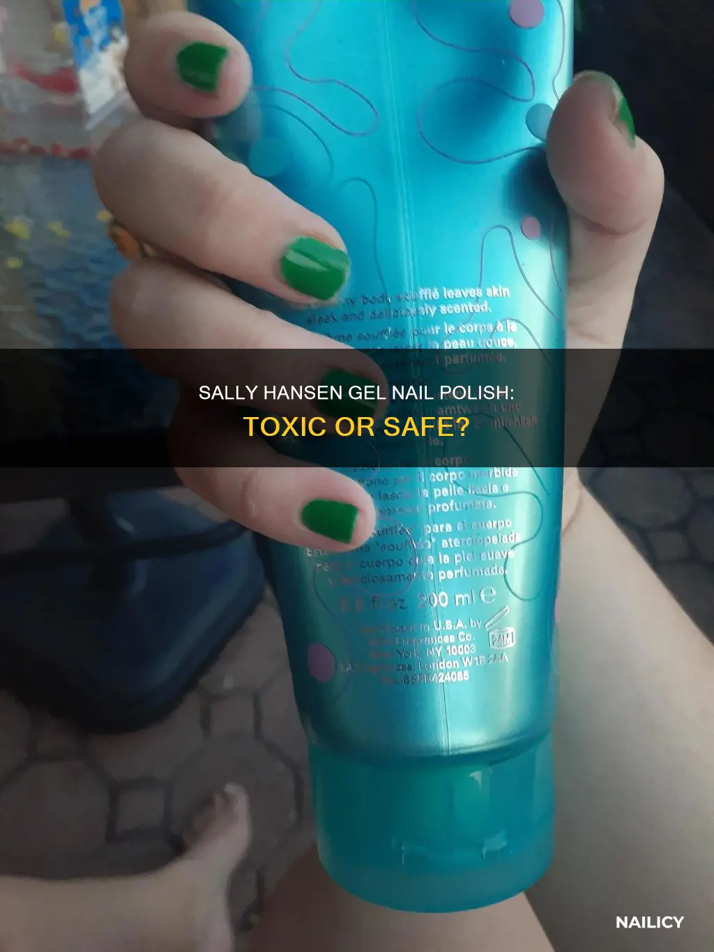 does sally hansen gel nail polish contain toulene