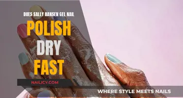 Sally Hansen's Gel Nail Polish: Quick-Drying Wonder