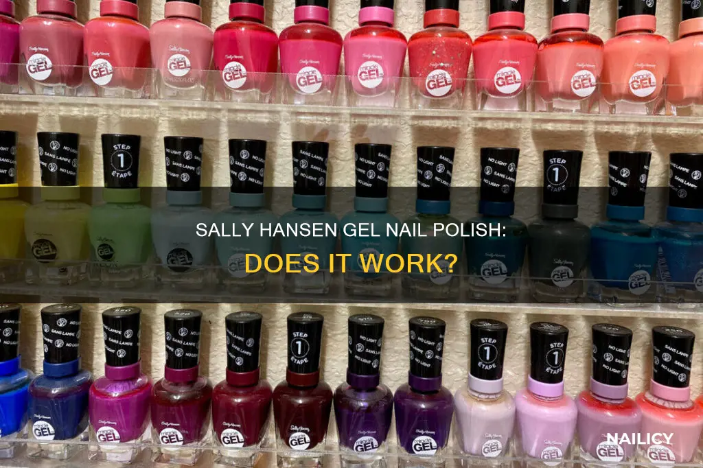 does sally hansen gel nail polish work